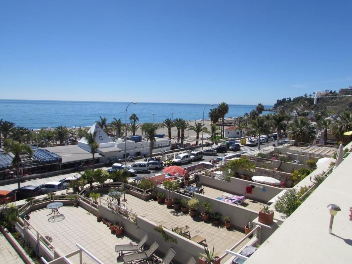 شقة Nerja 1ª Linea De Playa De Burriana , Terraza Grande Al Mar المظهر الخارجي الصورة